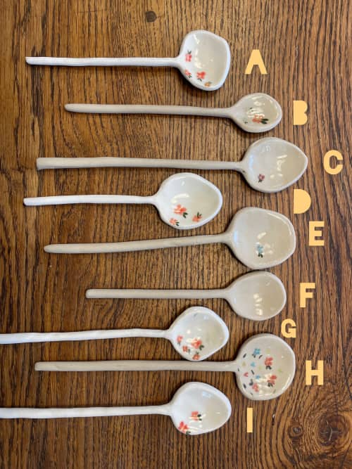 Spoon | Utensils by Vanillecocola. Item composed of stoneware