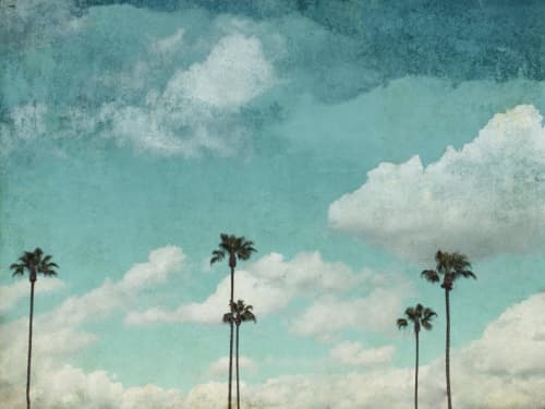 Touching The Sky | Oil And Acrylic Painting in Paintings by Irena Orlov. Item composed of canvas & synthetic