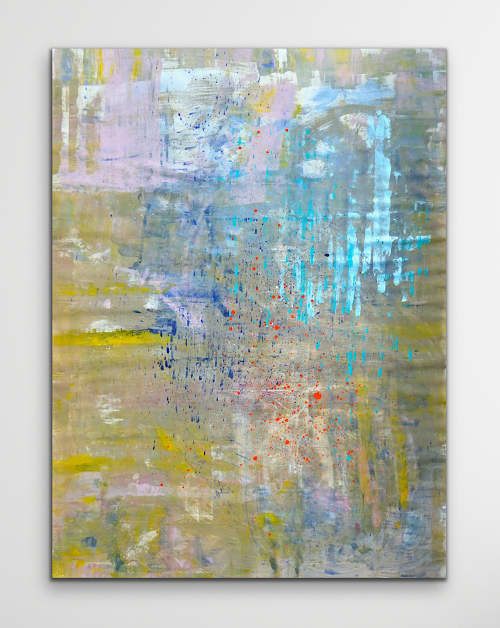 Instinctual | 56x41 | Large Acrylic Paintings | Oil And Acrylic Painting in Paintings by Jacob von Sternberg Large Abstracts. Item made of canvas & synthetic