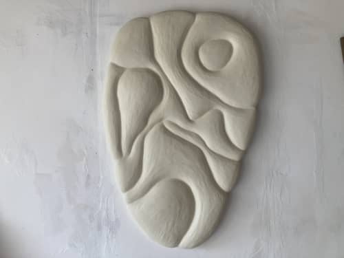 ‘Midst’ by Greyya Jay | Wall Sculpture in Wall Hangings by Greyya Jay. Item made of cement works with minimalism & japandi style