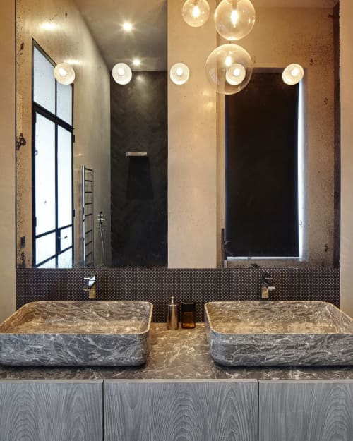 Nabhi Trays and Wood Box Furnitures | Countertop in Furniture by Kreoo. Item composed of wood