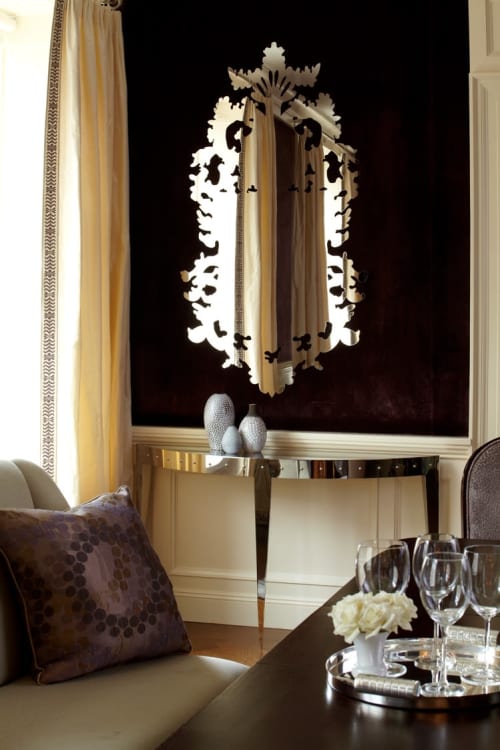 Modern Antique Mirror | Wall Hangings by John Lyle | Private Residence - West End Ave in New York