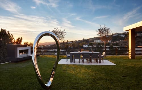Endless Curve No.4 | Public Sculptures by Wenqin CHEN. Item made of steel