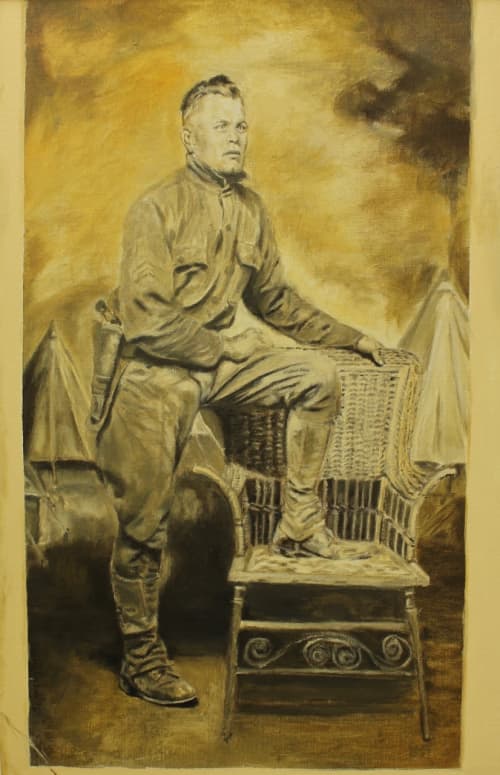 After the Great War, Paris France 1918 | Paintings by d k baker
