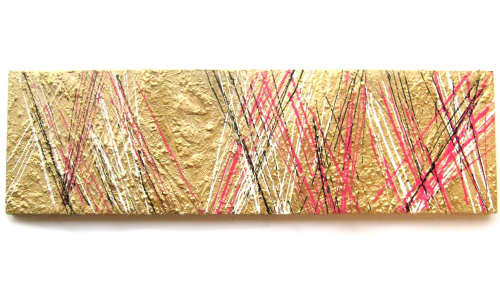 DI ORO E DIVENTO | Oil And Acrylic Painting in Paintings by Stefano Gramantieri. Item made of canvas with synthetic