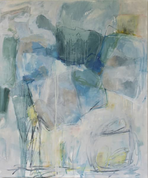 Jessica Whitley Studio | Oil And Acrylic Painting in Paintings by Jessica Whitley Studio. Item made of wood with synthetic