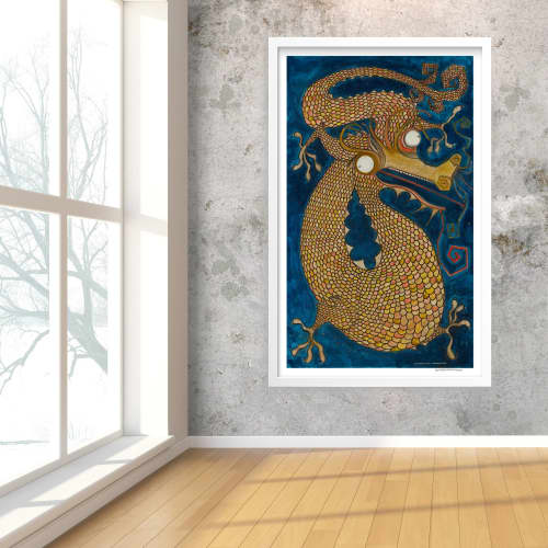 Dragon | Limited Edition Print | Multiple Sizes Available | Art & Wall Decor by Seth B Minkin Fine Art | Seth B Minkin Studio + Showroom in Boston