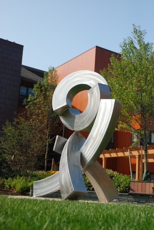 New Bridge on the Charles | Public Sculptures by Rob Lorenson. Item composed of steel