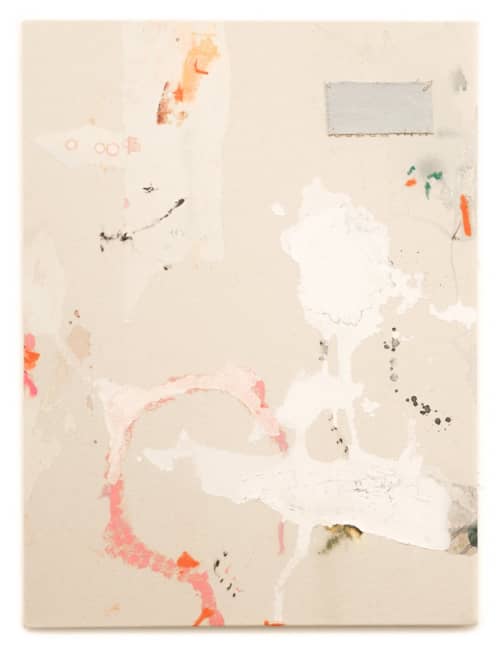 "Mending V" - Abstract - Framed | Mixed Media in Paintings by El Lovaas. Item composed of canvas