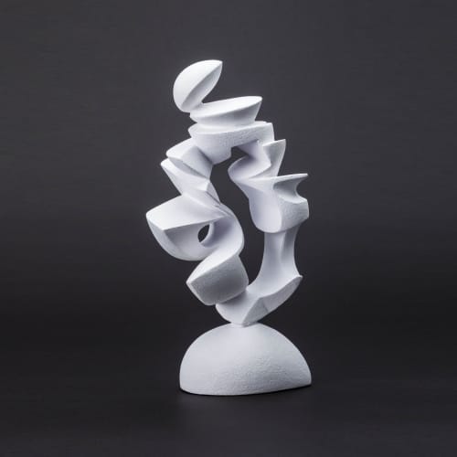 Infinity | Sculptures by Jan Willem Krijger. Item made of synthetic works with minimalism & contemporary style