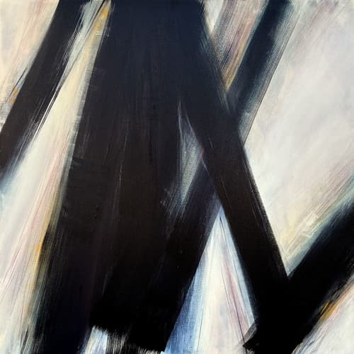 Carry On | Oil And Acrylic Painting in Paintings by Ana Carolina Mönnaco. Item composed of canvas and synthetic in minimalism or contemporary style