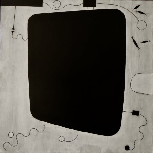 Rudders 513 | Oil And Acrylic Painting in Paintings by George Antoni. Item made of wood