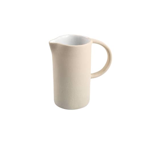 Handmade Stoneware Large Pitcher | Carafe in Vessels & Containers by Creating Comfort Lab. Item composed of stoneware