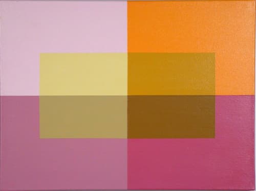 Color Field #37, Transformation | Oil And Acrylic Painting in Paintings by Abedin Fine Art. Item made of canvas