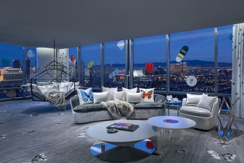 KODAMA Zome Lounger | Daybed in Couches & Sofas by KODAMA | Palms Casino Resort in Las Vegas. Item composed of fabric and steel
