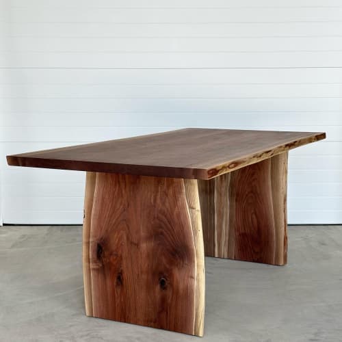 The Mendham Walnut Dining Table | Tables by TRH Furniture. Item composed of walnut