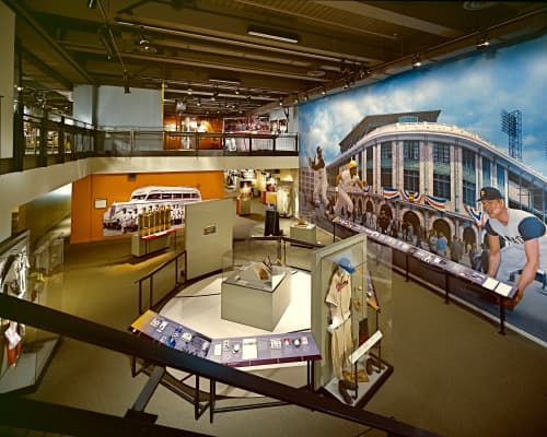 Forbes Field Commemorative Mural | Murals by Robert Evans Murals, Inc.. Item made of synthetic