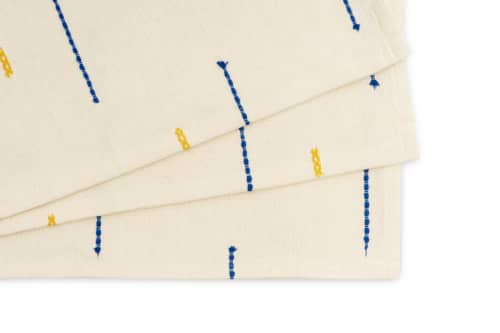 Tapir Set Of 6 Placemats | Tableware by Woloch Company. Item composed of cotton