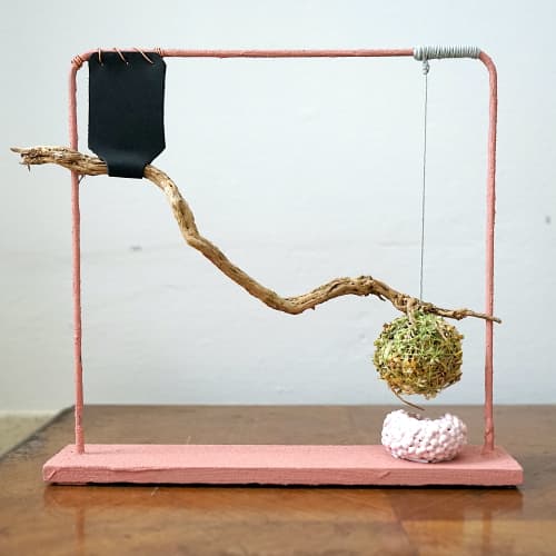Perception, A Game - Eco Aware Art Installation | Sculptures by Jacob von Sternberg Large Abstracts. Item composed of wood