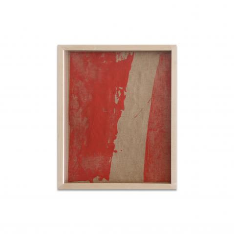 Etnografica Rosso I | Mixed Media by Kim Fonder. Item made of paper