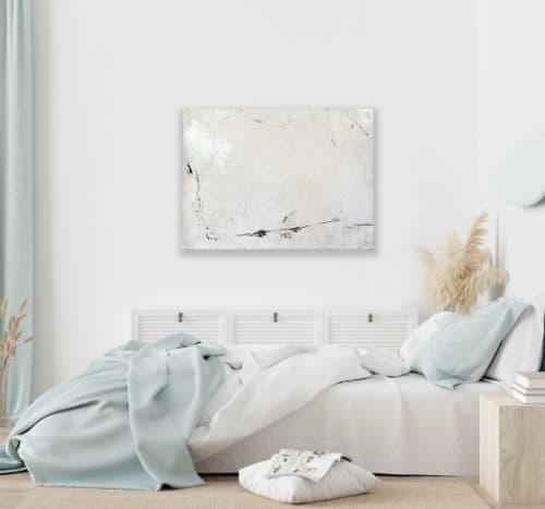 Beneath the Layers 01 | Mixed Media by Vanessa Pineda Fox. Item compatible with minimalism and contemporary style