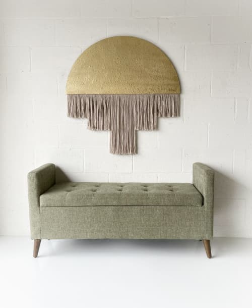 “Cleo” | Tapestry in Wall Hangings by Vita Boheme Studio. Item composed of wood and fabric