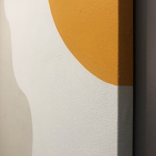 "Good Morning" | Oil And Acrylic Painting in Paintings by ANTLRE - Hannah Sitzer | Google RWC SEA6 in Redwood City. Item composed of canvas and synthetic
