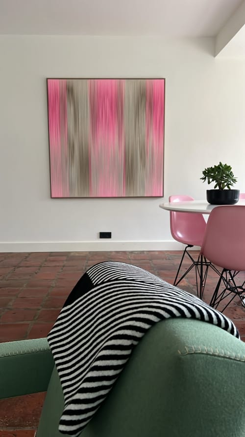 Fade XL | Tapestry in Wall Hangings by Fault Lines by Matthias de Vogel. Item made of fabric & fiber compatible with mid century modern and japandi style