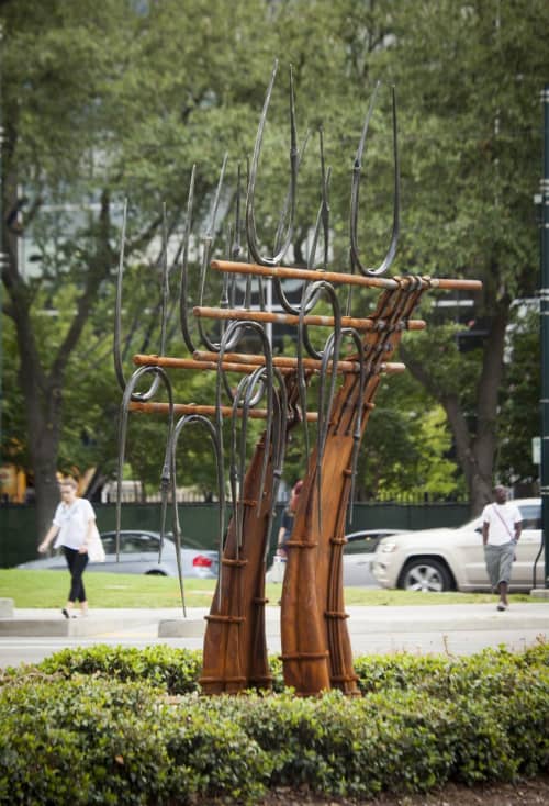 Weft | Public Sculptures by Red Metal