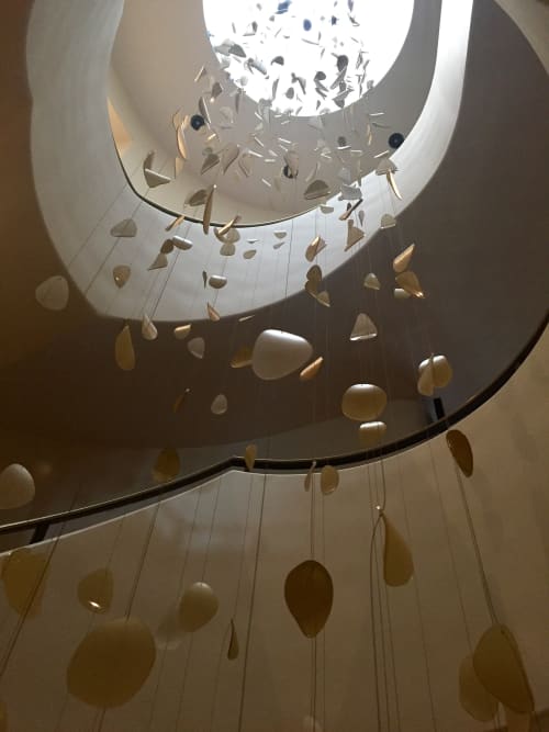 Shimmer - hanging sculpture | Wall Sculpture in Wall Hangings by Jane Guthridge
