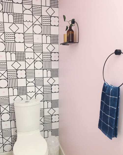 Garden Patch Wallpaper | Wall Treatments by LEMONNI. Item made of paper