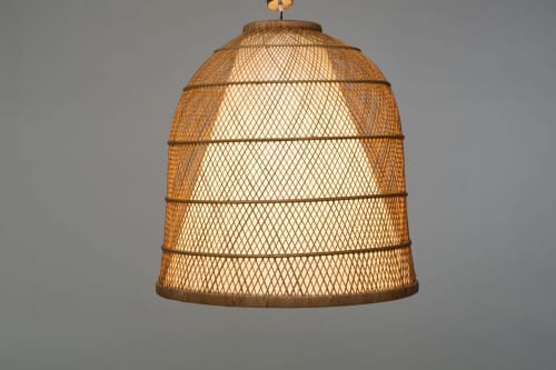 Bella Suspension | Pendants by Oggetti Designs | Oggetti Designs in Hollywood. Item made of bamboo