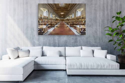 NY Public Library-Main Reading Room | Photography by Richard Silver Photo