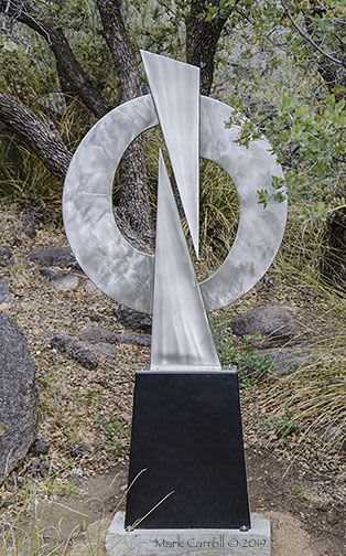 Yin and Yang, Stainless Steel | Public Sculptures by The Sculpture Studio LLC. Item composed of steel