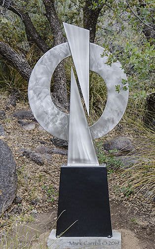 Yin and Yang, Stainless Steel | Public Sculptures by The Sculpture Studio LLCc. Item composed of steel