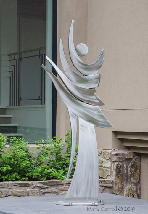 Untitled | Public Sculptures by The Sculpture Studio LLC. Item made of steel
