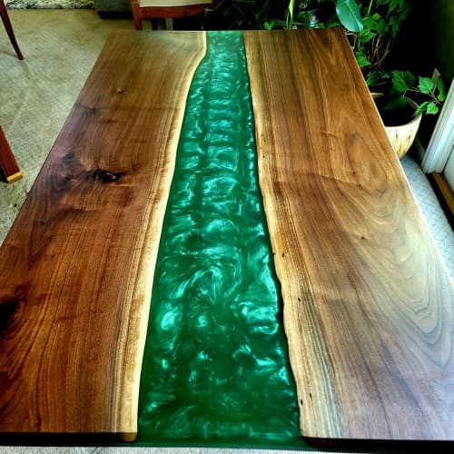 Annabelle | Dining Table in Tables by J Strowmatt Designs. Item composed of walnut and synthetic