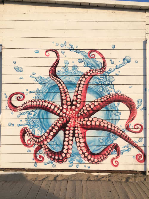Octopus | Murals by JahOne