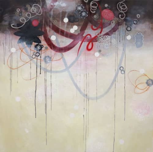 Entwinement | Oil And Acrylic Painting in Paintings by Terri Dilling. Item made of synthetic