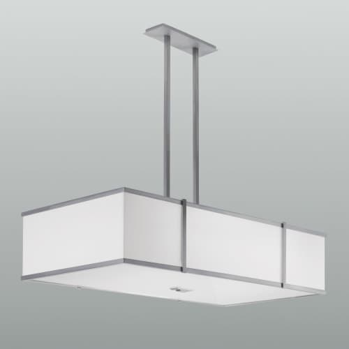 HATBOX 48" RECTANGLE PENDANT | Pendants by ILEX Architectural Lighting | Boston Marriott Long Wharf in Boston
