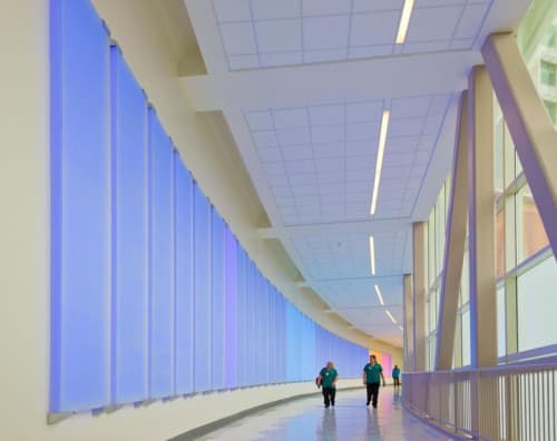 You Activate This Space | Sculptures by Ansen Seale | University Hospital - University Health System in San Antonio. Item made of synthetic