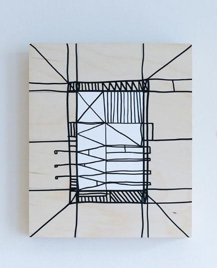 Belong | Oil And Acrylic Painting in Paintings by Atelier Stumpo. Item composed of wood and synthetic