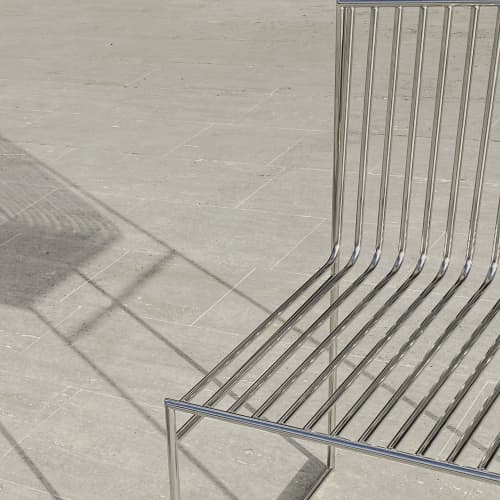 Leni Chair | Chairs by AROUND. Item composed of steel in minimalism or contemporary style