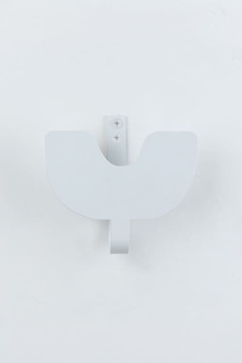 Abra - White | Wall Hook | Hardware by Upton