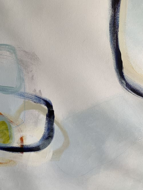 Beach Town 2 | Paintings by Darlene Watson Abstract Artist