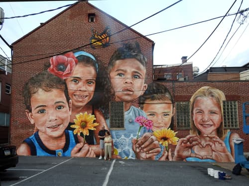 To Harrisburg With Love | Street Murals by Anat Ronen