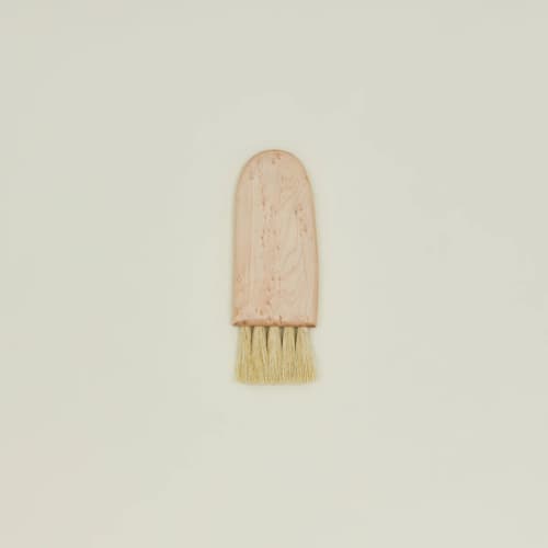 Birdseye Maple Short Brush | Bench Brush | Tampico | Sweeper | Decorative Objects by S W E V E N