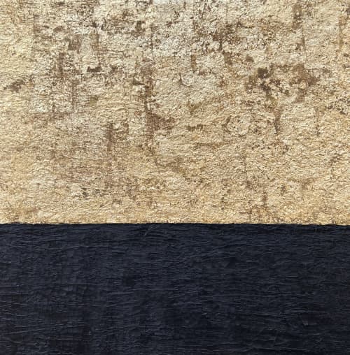 'Imperial Noir' | Paintings by Christina Twomey Art + Design. Item made of canvas compatible with minimalism and contemporary style