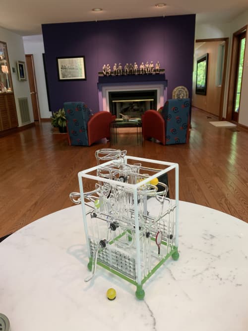 FRED #15 (Tennis, Anyone?) | Sculptures by Bandhu Dunham