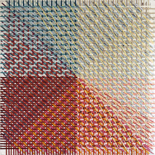 Simplexity #1 | Collage in Paintings by Paola Bazz. Item made of paper compatible with minimalism and contemporary style